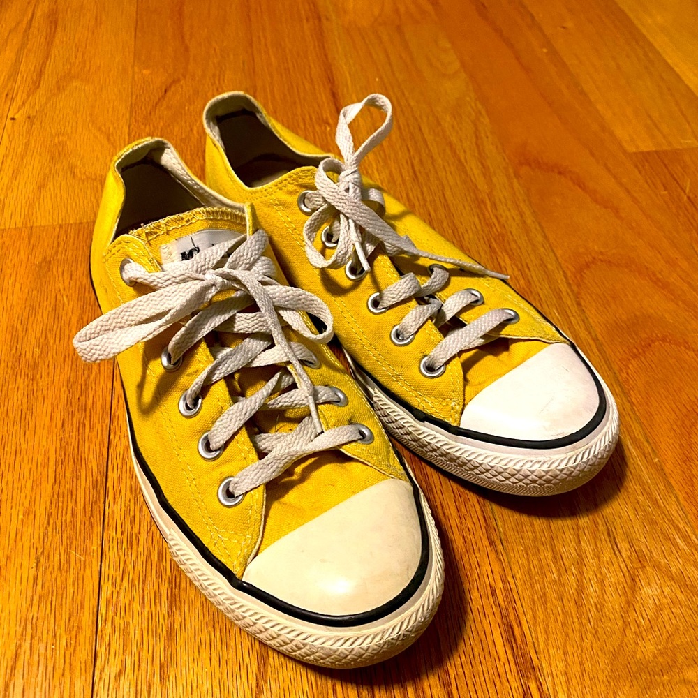 Yellow Converse